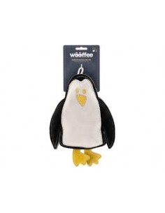 Dog toy, WOOFFEE, leather penguin, 25cm.