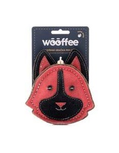 Dog toy, WOOFFEE, leather corgi, 11 cm.