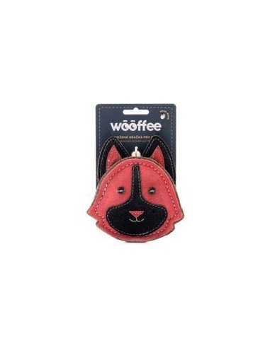 Dog toy, WOOFFEE, leather corgi, 11 cm.