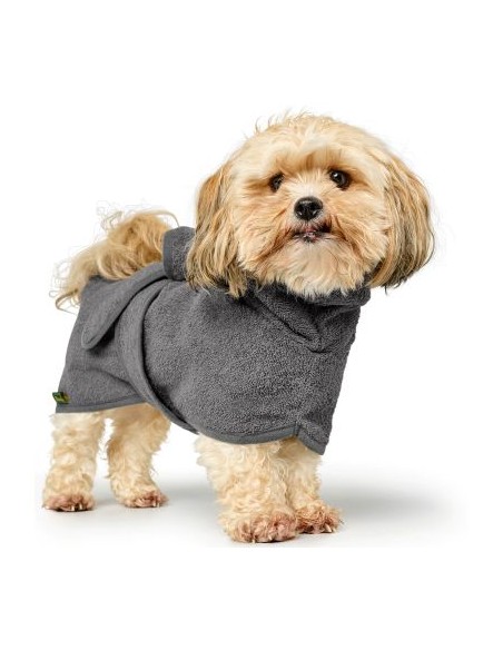 Bathrobe for dogs, HUNTER, Riga, 70, grey.