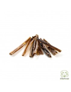 Dog treats, rolled deer skin, 100 gr.