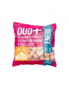 Svaigā barība suņiem MUSH - DUO+ ENERGY, cūka ar lasi, 3 kg