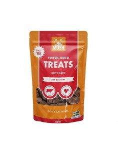 MUSH Treats Freeze-dried Beef Heart 50g