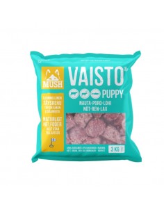 Fresh puppy food, MUSH - VAISTO, with venison and beef, 3kg