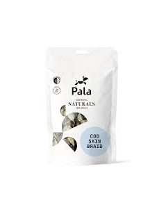PALA treats for dogs, Braided cod skin, 80gr