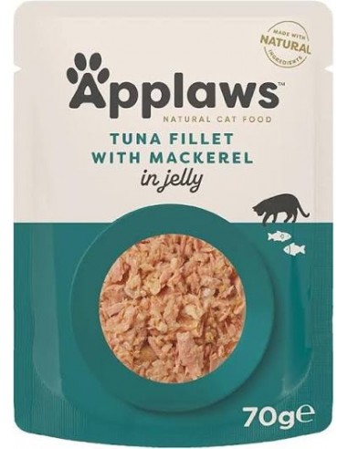 Canned food for cats APPLAWS - 70 gr, tuna and...
