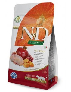Dry cat food N&D - Quail with pumpkin, for sterilized...