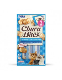 Cat treats, CHURU bites with chicken, tuna and scallop,...
