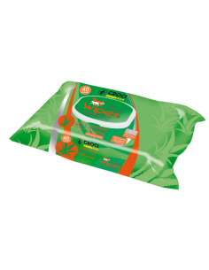 Wet wipes for pets, CROCI, Aloe and Chlorhexidine, 40pcs