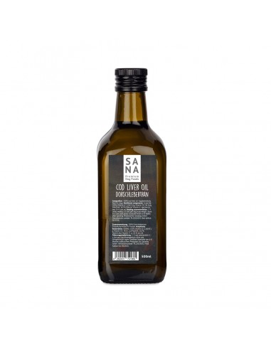Food Supplement, SANA, Cod Liver Oil, 100ml.