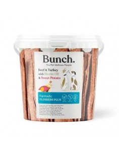 Dog dental treats, BUNCH, with Beef, Turkey, biotin and...
