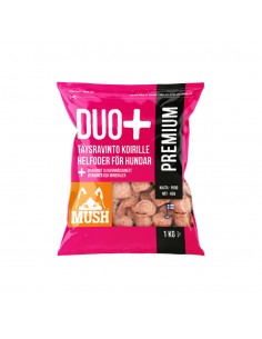 Svaigā barība suņiem MUSH - DUO+ PREMIUM, liellops ar...
