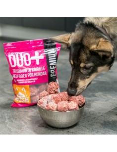 Fresh dog food MUSH - DUO+ PREMIUM, beef with raindeer, 1 kg 2