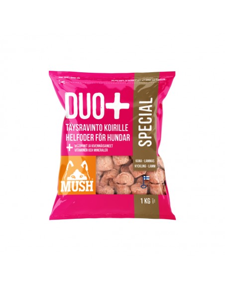Svaigā barība suņiem MUSH DUO+ SPECIAL 1 kg