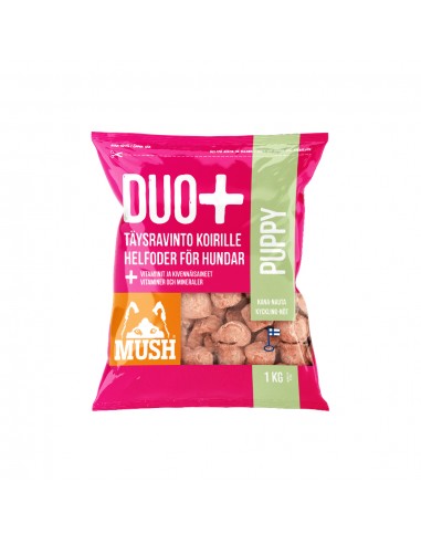 Svaigā barība kucēniem MUSH DUO+ PUPPY 1 kg