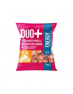 Fresh dog food MUSH - DUO+ ENERGY, pork with salmon, 1 kg