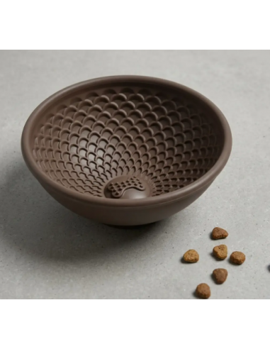 Food bowl DOGGOTIQUE, Slow Feeding, 16x16x6 cm,...