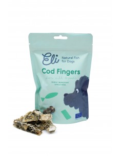 Dried Cod Skin Fingers For Dogs, ELI PET, 80g