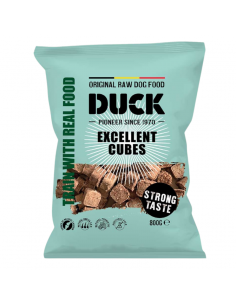 Svaigā barība suņiem DUCK CONSUMER - EXCELLENT CUBES, 800g