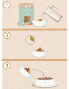 Meal topper, PAWS&PATCH, Pumpkin flakes, 350gr. 2