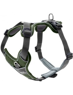 Dog harness HUNTER Divo, green/gray, S 2