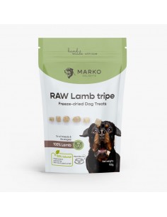 Liofilizēti kārumi MARKO DELIGHTS RAW Lamb Tripe, jēra...