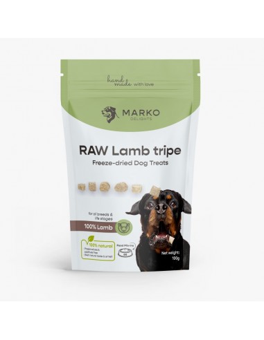 Freeze dried treats, MARKO DELIGHTS RAW Lamb...