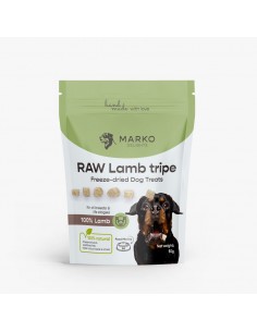 Liofilizēti kārumi MARKO DELIGHTS RAW Lamb Tripe, jēra...