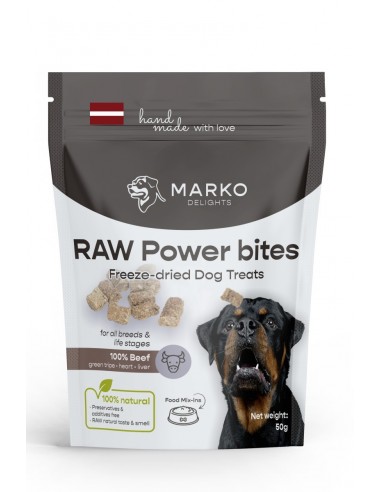 Liofilizēti kārumi MARKO DELIGHTS POWER BITES...