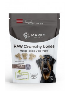 Liofilizēti kārumi MARKO DELIGHTS RAW Crunchy bones, 50gr