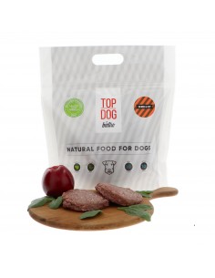 Svaigā barība suņiem TOP DOG BISTRO, LIELLOPS AR LASI 1,6 kg