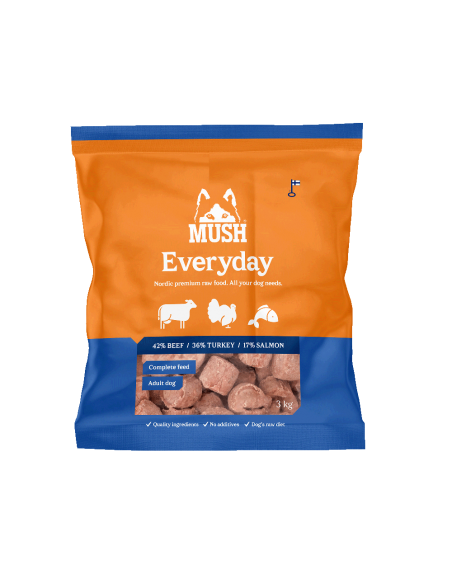 MUSH EveryDay Blue liellops tītars lasis 3 kg