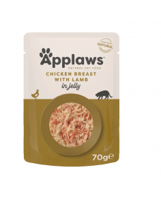 Canned food for cats APPLAWS - 70 gr, chicken and lamb in...