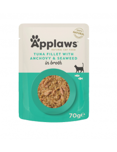 Canned food for cats APPLAWS - 70 gr, tuna with anchovies...