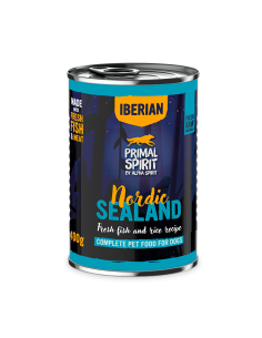 Konservi suņiem PRIMAL SPIRIT - NORDIC SEALAND, zivs un...