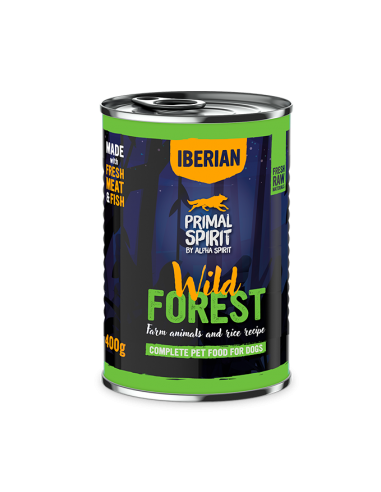 Wet Dog Food, PRIMAL SPIRIT, Wild Forest, Pork...