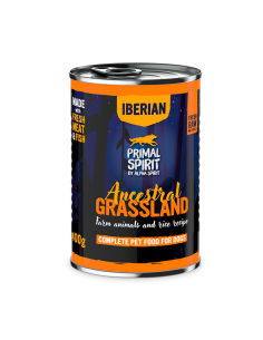 Wet Dog Food, PRIMAL SPIRIT, Ancestral Grassland, Pork,...